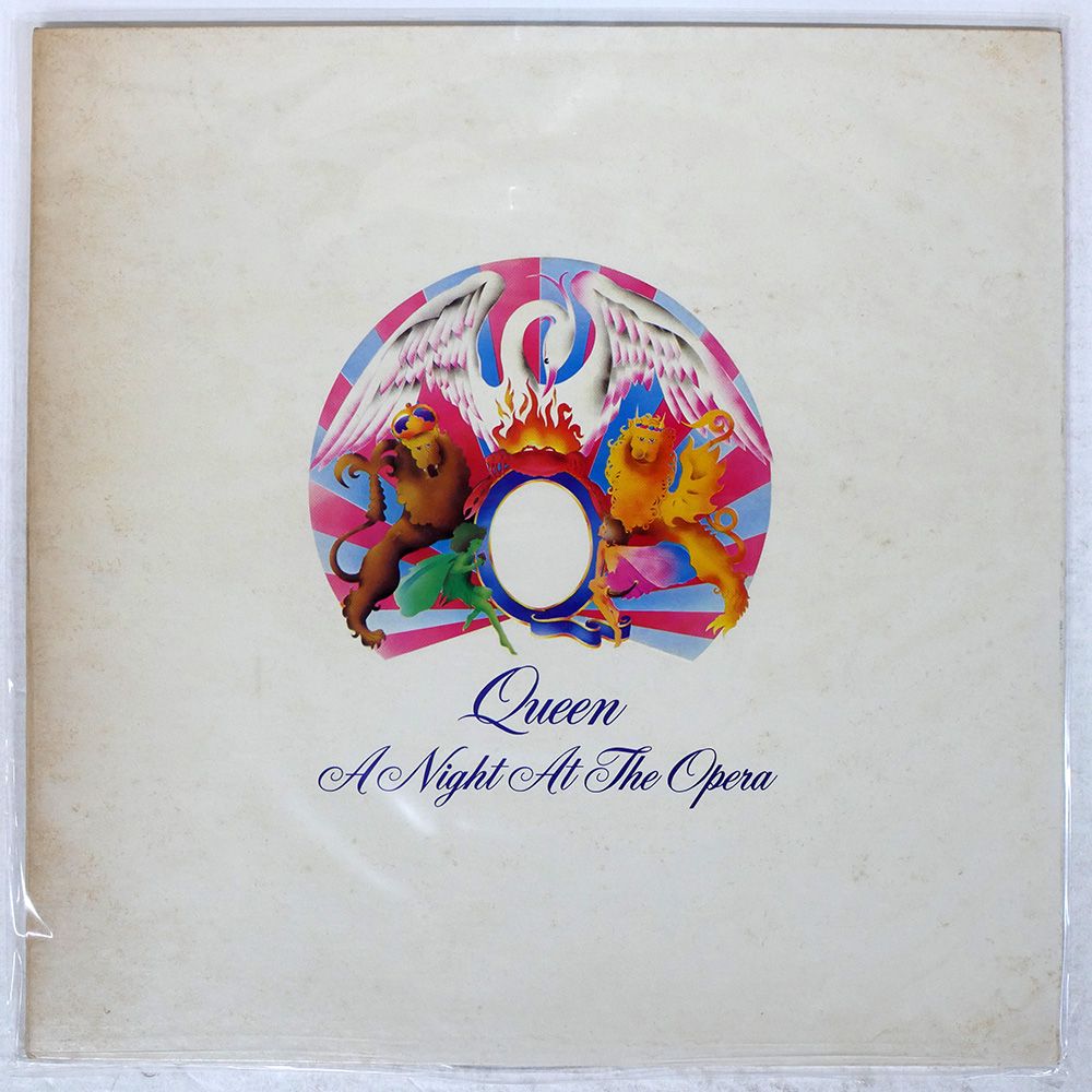 【LP/国内初版/補充票帯付】Queen / オペラ座の夜　P-10075E 10068820;【帯付/補充票】Queen クイーン / A Night At The