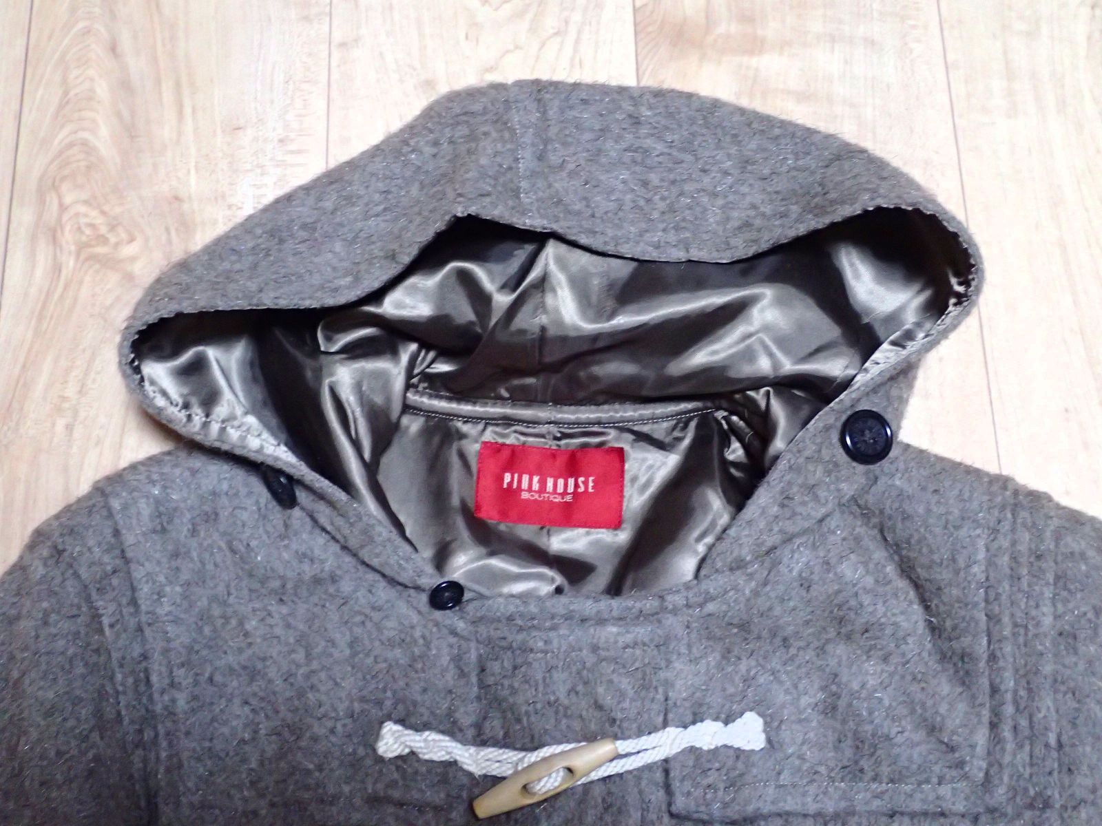 フード付き ダッフルコート