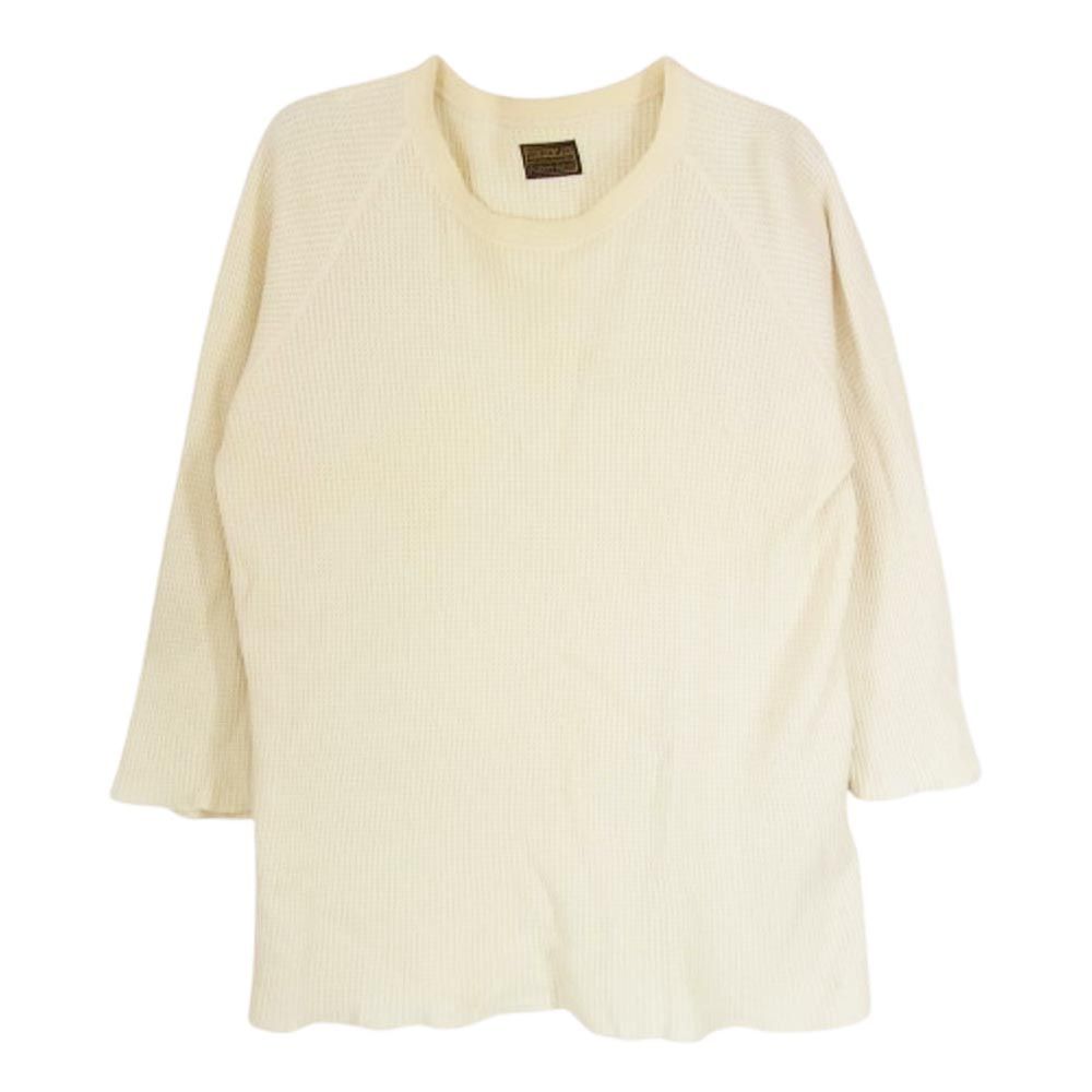 TENDERLOIN 美品 テンダーロイン サーマル ロンT L アイボリー