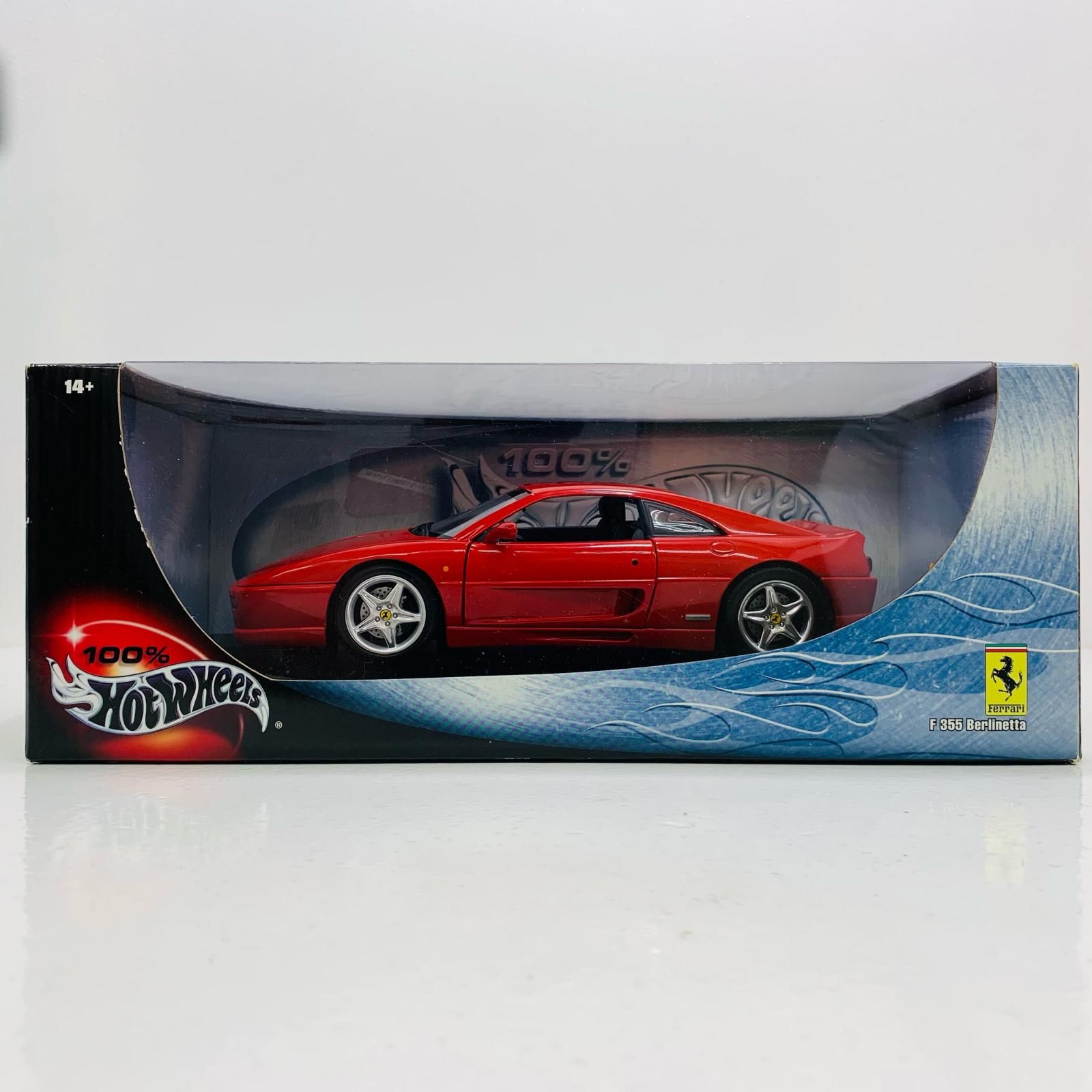 【車体未使用】ホットウィール　1/18 1994 F355 ベルリネッタ 楽天市場】ホットウィール 1/18 フェラーリ F355 ベルリネッタ