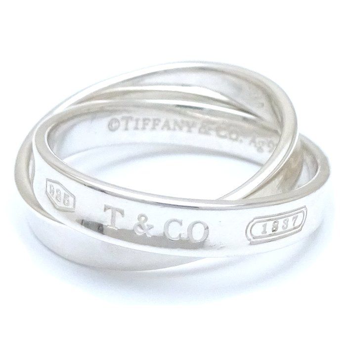 ティファニー インターロッキングサークル リング・指輪 シルバー925