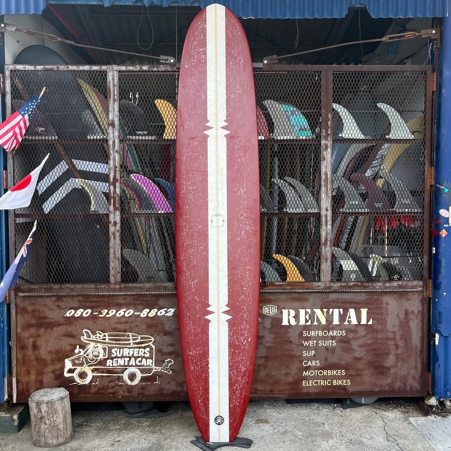 Unhinged surfboards PetoPig 9'6 ロングボード Dane Peterson
