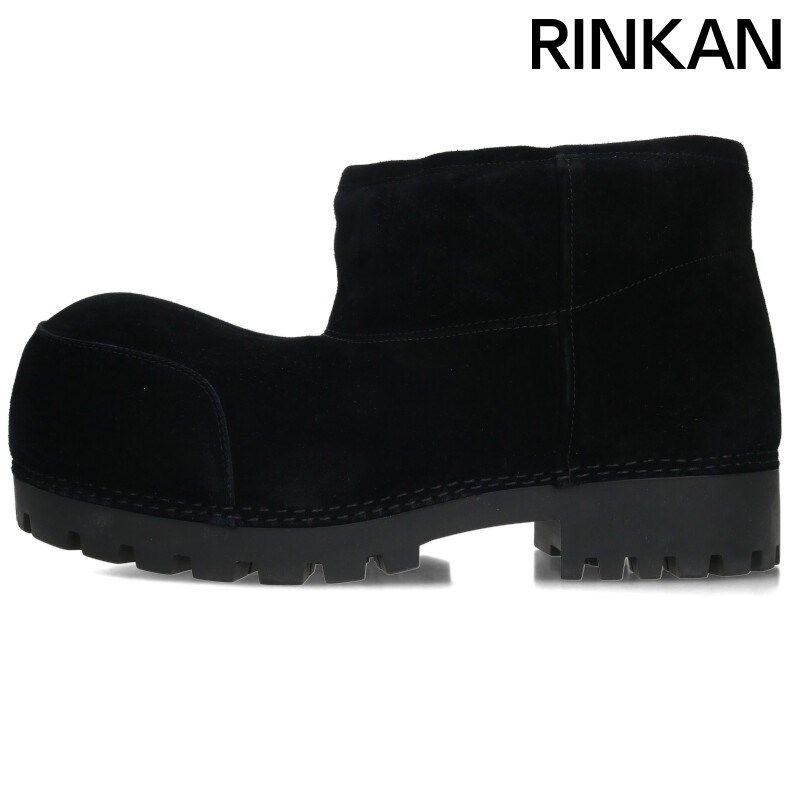 バレンシアガ  Alaska Fur 803773 WBFC11 アラスカファーショートブーツ メンズ 44
