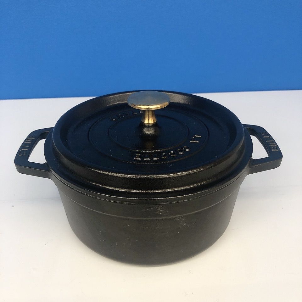 ストウブ staub ピコココット ラウンド 20cm ブラック【その他 ストウブ staub ピコココット ラウンド 20cm ブラック【その他