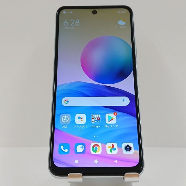 Redmi Note 10 JE XIG02 au クロームシルバー 送料無料 本体 c05840
