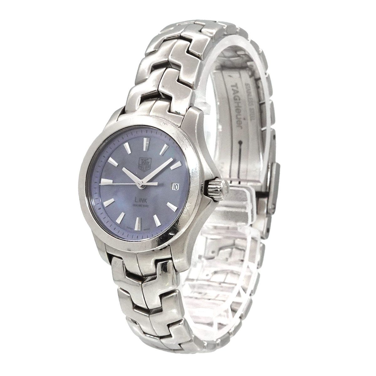 TAGHEUER LINK クオーツ SS シェル文字盤 WJF1311 TAGHEUER LINK クオーツ SS シェル文字盤 WJF1311 - メルカリ
