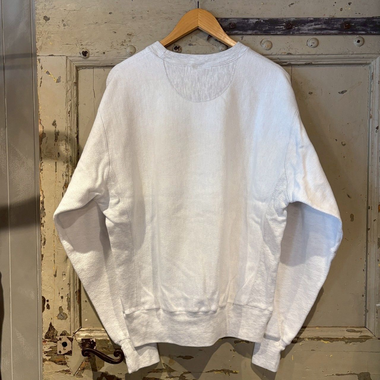 00 s 表起毛 Champion REVERSE WEAVE スウェット 白 ホワイト チャンピオンリバースウィーブ 古着 Mサイズ