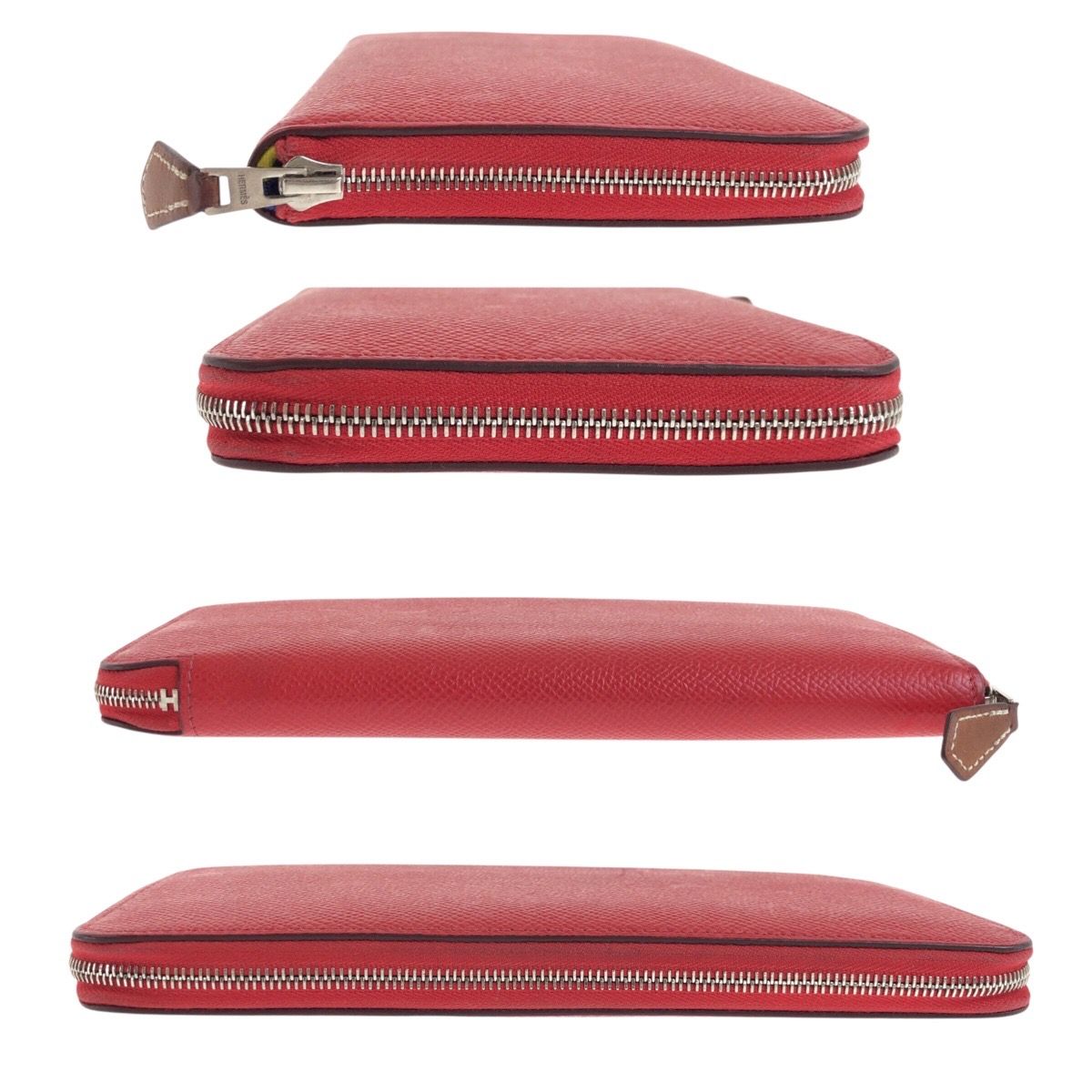 HERMES エルメス アザップ シルクイン ルージュ レッド シルバー金具  