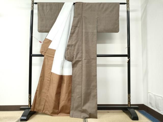 平和屋着物●上質な紬　縞　正絹　逸品　CAAW7962yc 平和屋着物○上質な紬 縞 正絹 逸品 CAAW7962yc - メルカリ