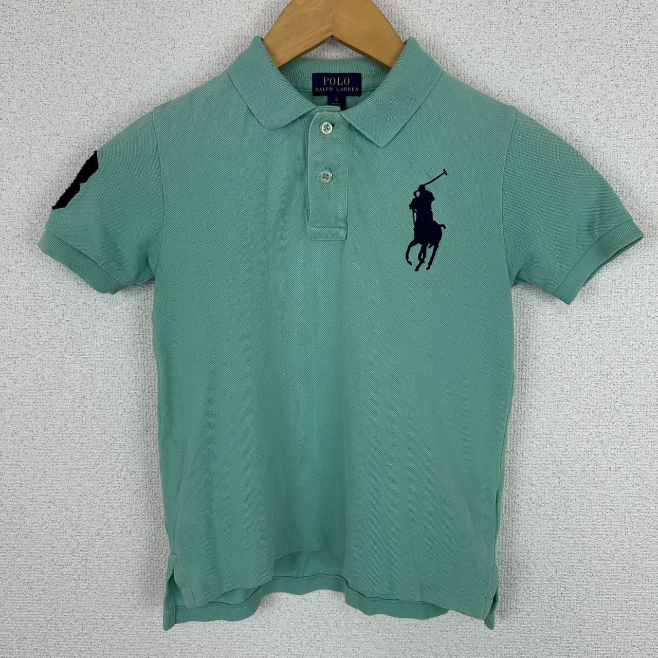 古着 ラルフローレン Ralph Lauren POLO by Ralph Lauren ビッグポニー 半袖 ポロシャツ レディースL相当 /eaa564769 レディース ポロラルフローレン 虎 刺繍 ビッグポニー 半袖