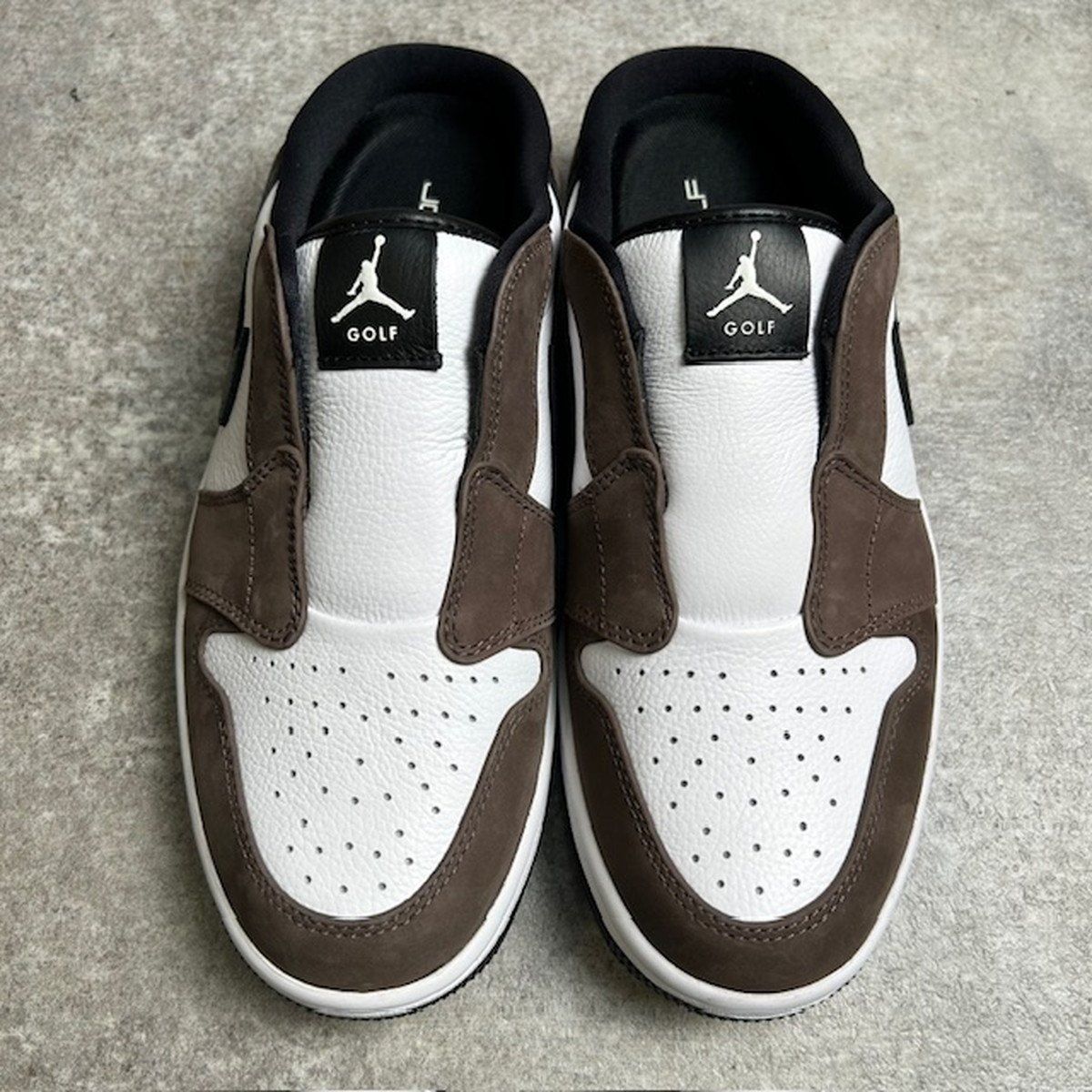 NIKE ナイキ GOLF AIR JORDAN エアジョーダン MULE 26.5cm FJ1214-200 サンダル スニーカー ブラウン ホワイト