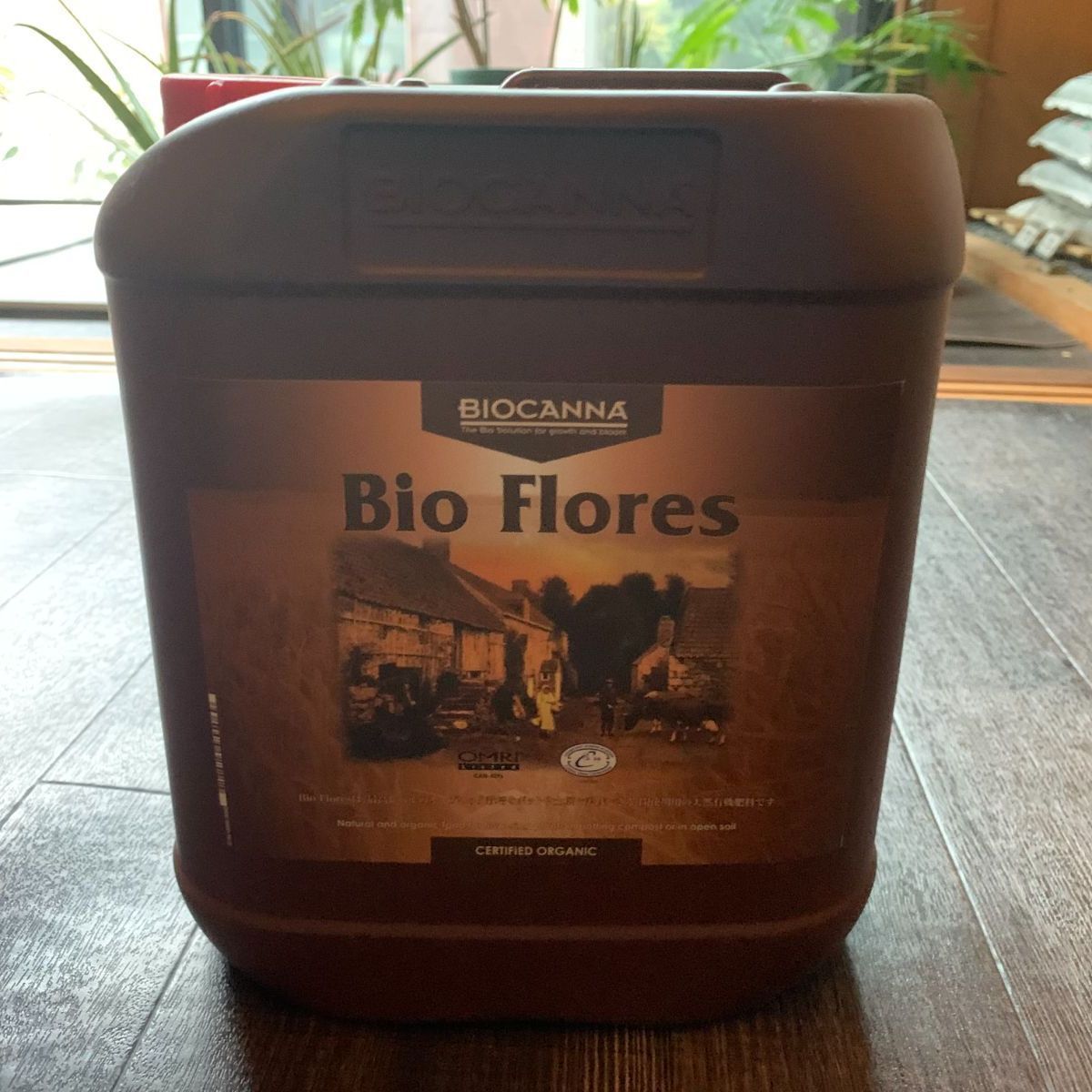 BIOCANNA BioFlores 5L バイオフローレス バイオキャナ 有機液体肥料 オーガニック肥料 開花ベース肥料 液体肥料