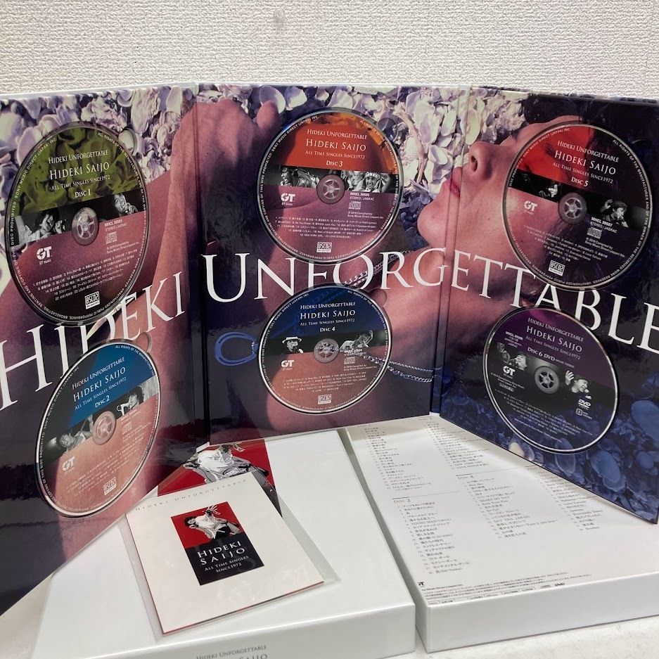 西城秀樹　CD&DVD付き　ALL TIME SINGLES ワードレコーズ・ダイレクト / 【オリジナル特典付】HIDEKI