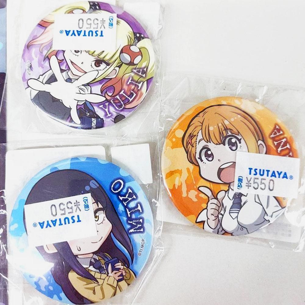 未開封 見える子ちゃん アクキー4個+缶バッジ 3個+クリアファイル