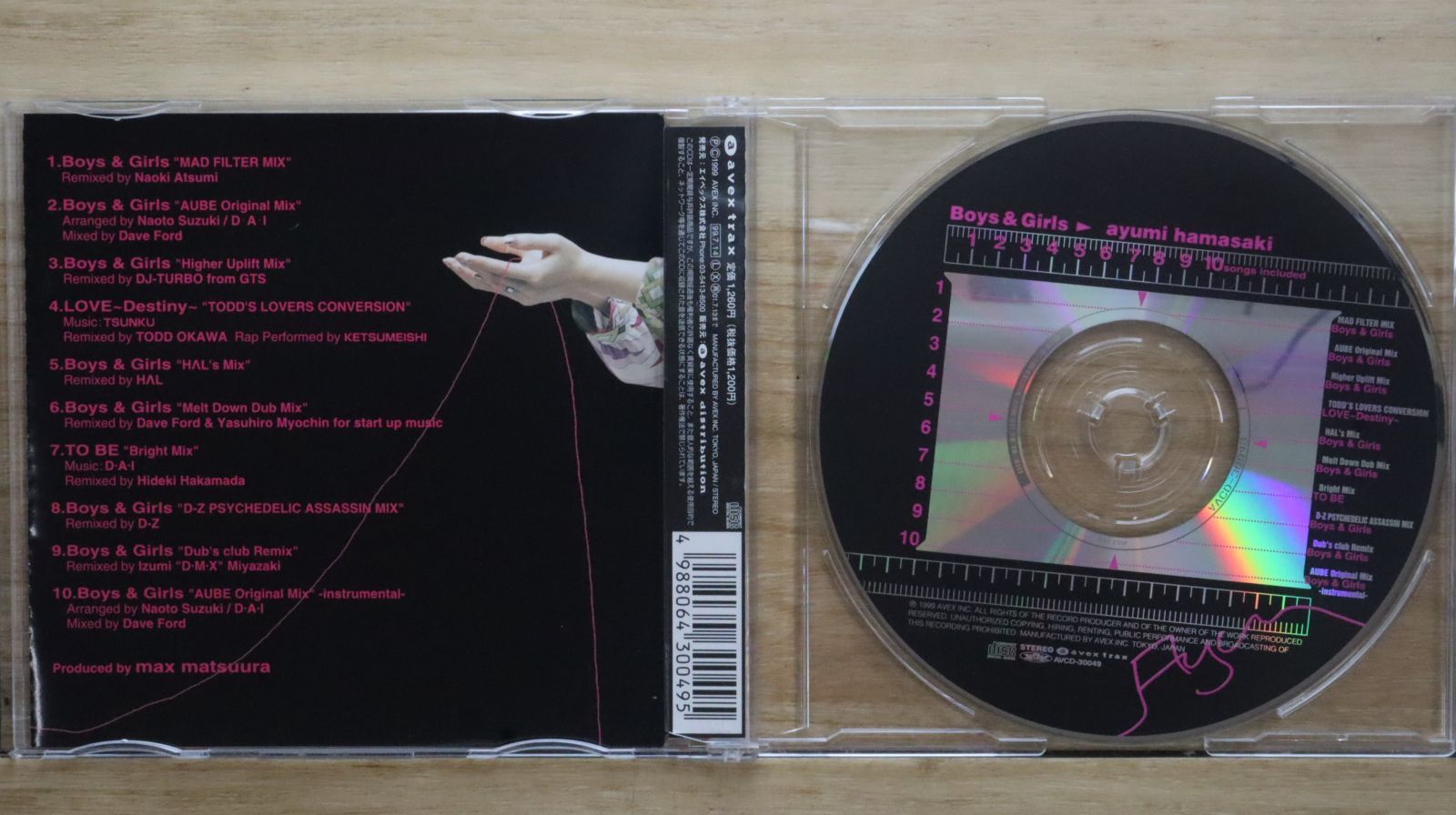 国内盤CD☆浜崎あゆみ/Ayumi Hamasaki □ Boys&Girls