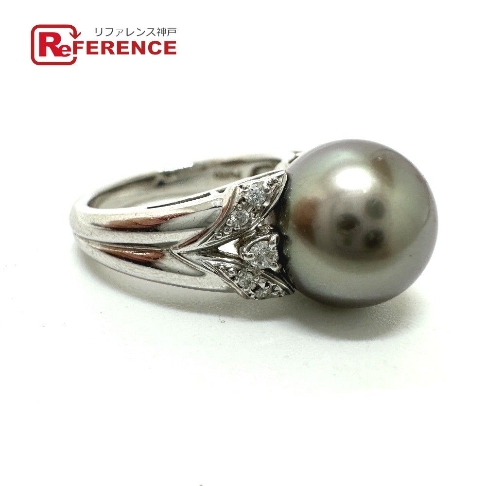jewelry ジュエリー リング・指輪 ブラックパール 11.5mm Pt900 - メルカリ