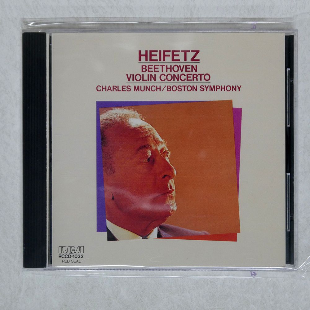盤 ハイフェッツ|ベートーヴェン ヴァイオリン協奏曲|RCA RCCD1022 CD □