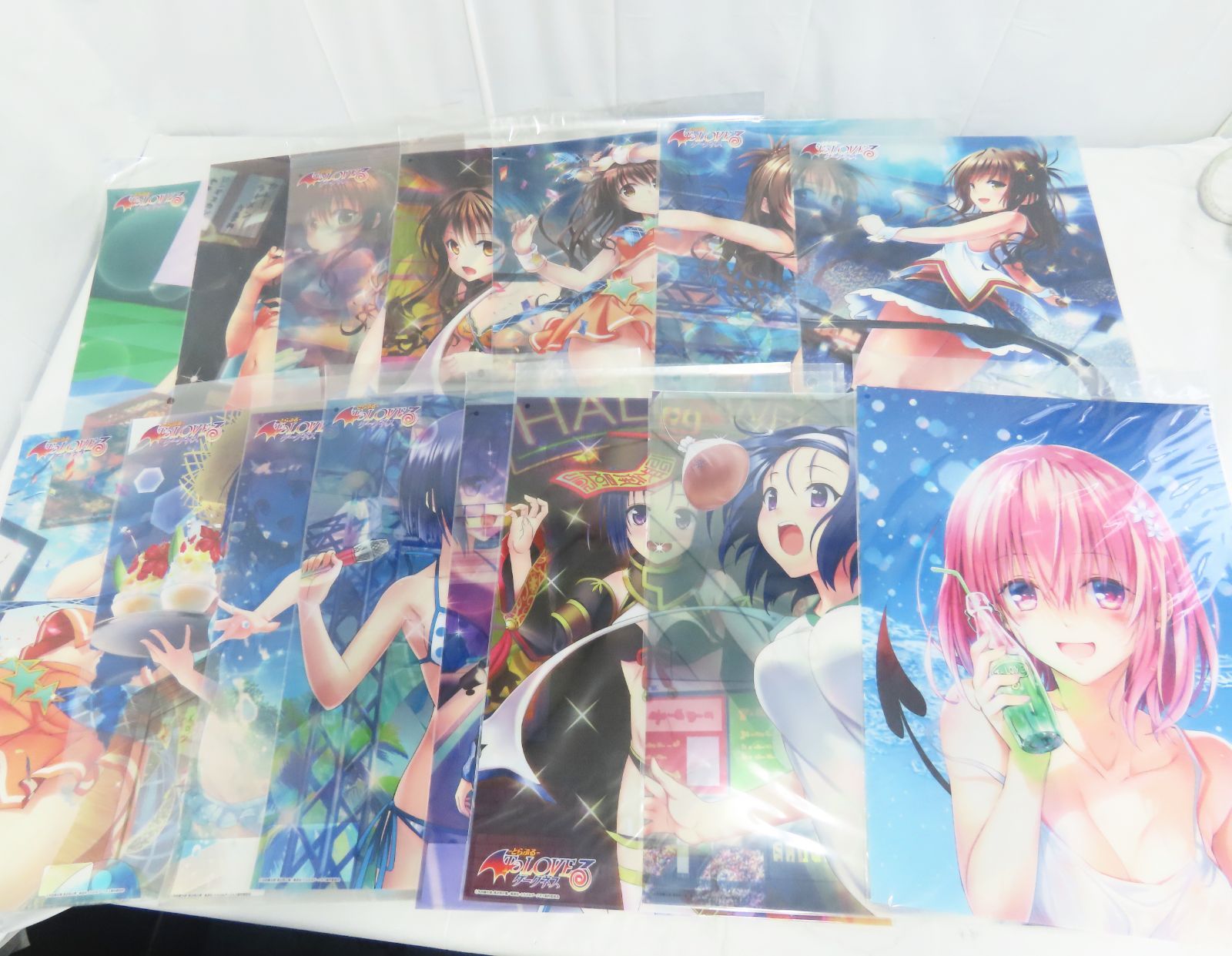 ToLoveる ダークネス A3クリアポスター 15枚セット モモ 美柑 春菜 0530-866|80