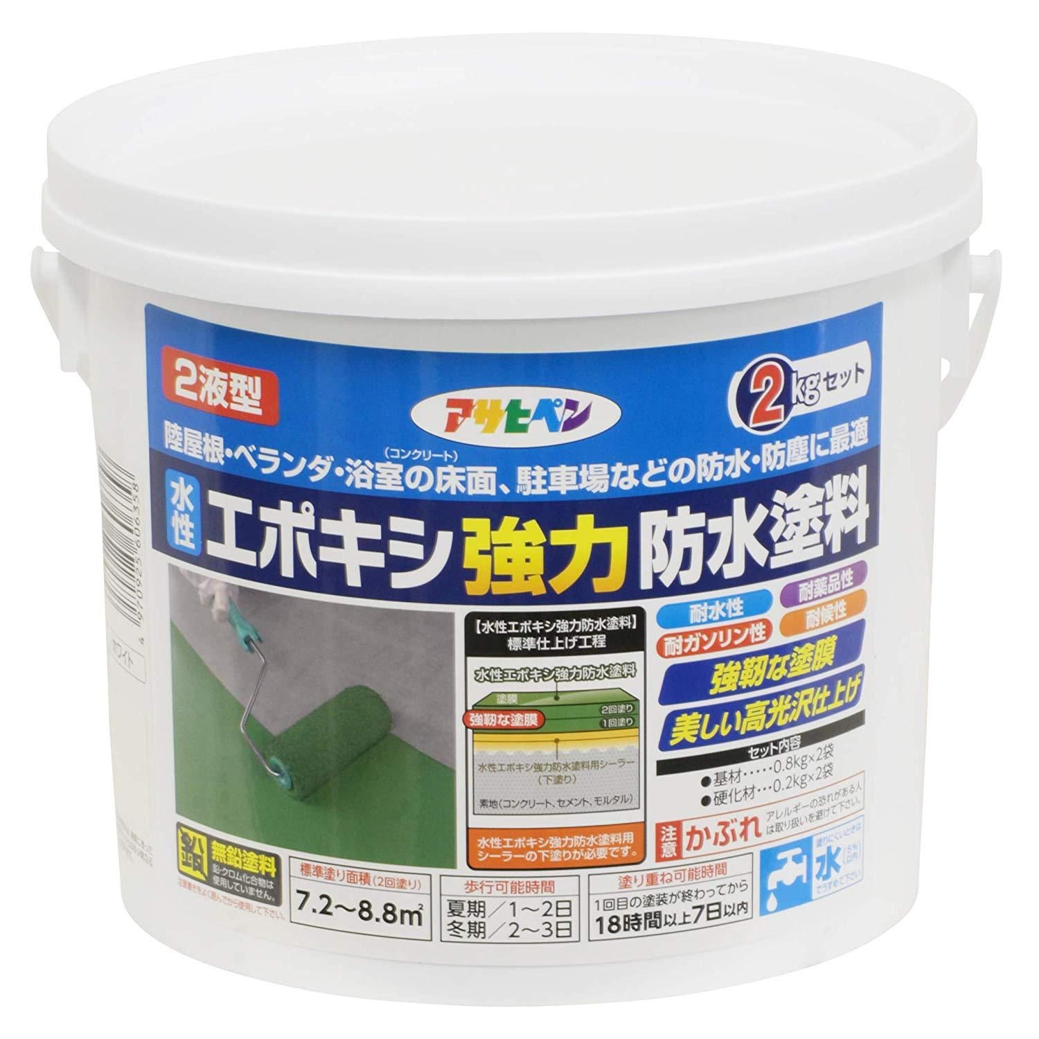2営業日で発送 アサヒペン 油性多用途 1 5L グレー 80×80×70