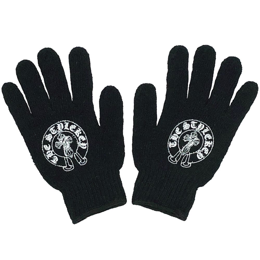 STYLEKEY スタイルキー ワークグローブ GENESIS BLACK WORK GLOVES(SK99-WG01) 手袋 バイカー B系 軍手 ブラック 黒