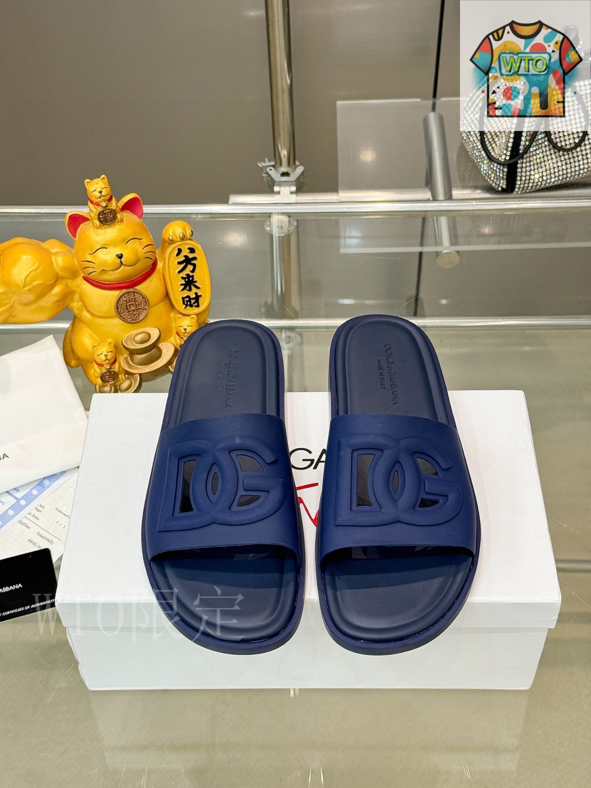 Dolce & Gabbana D&Gドゥギャバンナのスリッパ02-3 - メルカリ