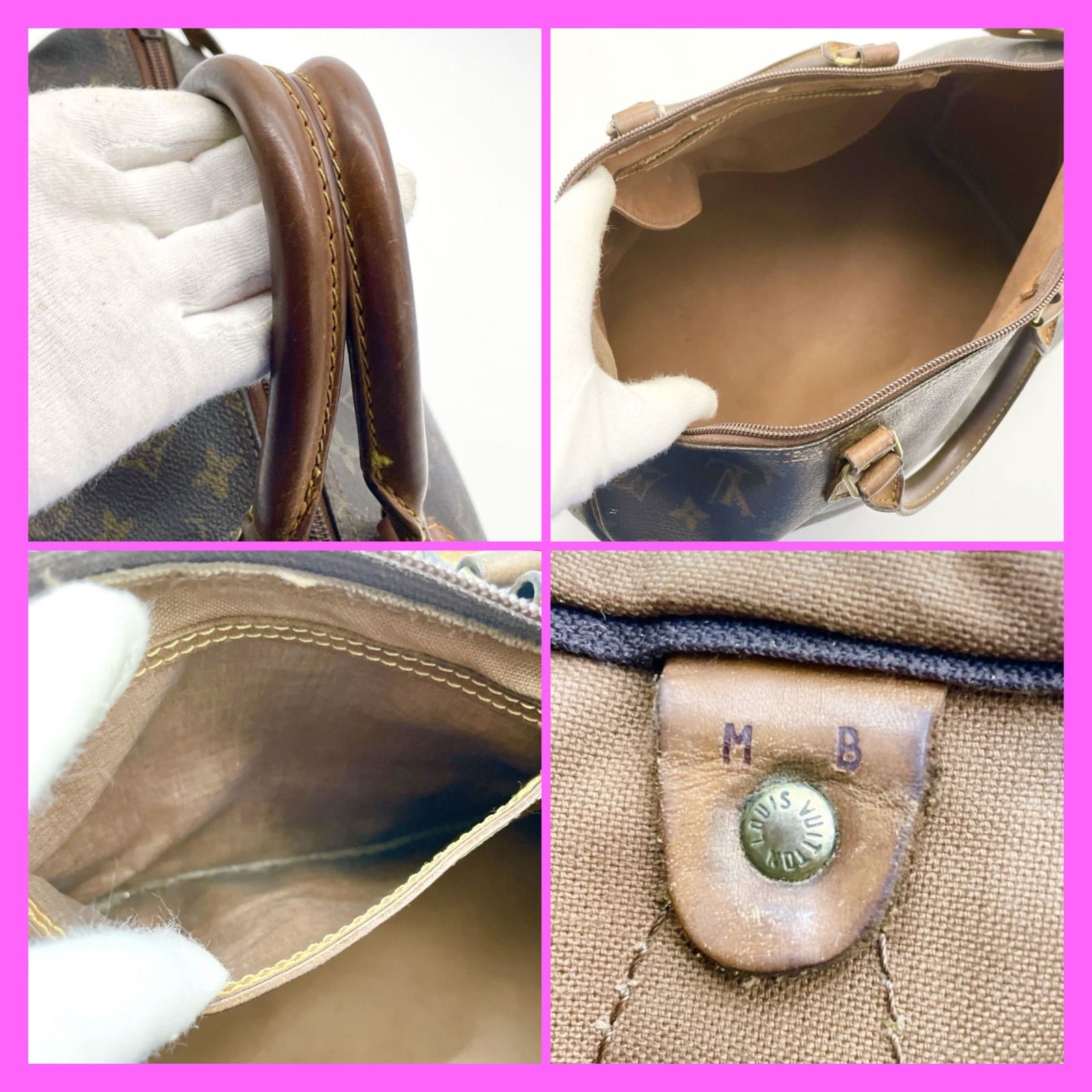 ヴィトン スピーディー35 モノグラム M41526 LOUIS VUITTON 【中古】ルイヴィトン ハンドバッグ スピーディ30