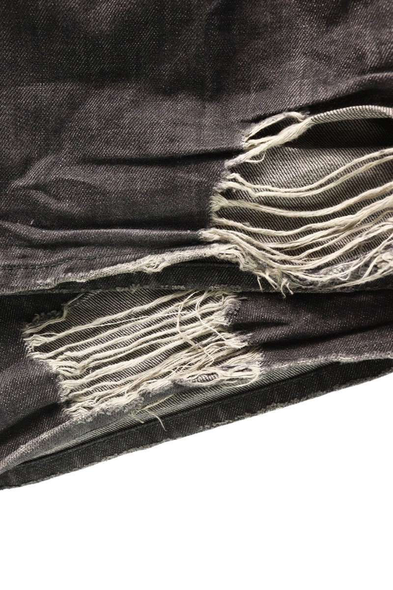 バレンシアガ 23AW 697833 TXE06 デストロイ加工スーパーラージバギー