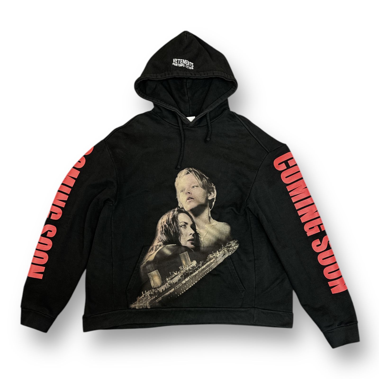 VETEMENTS 16SS Titanic Hoodie タイタニック スウェット フーディー 