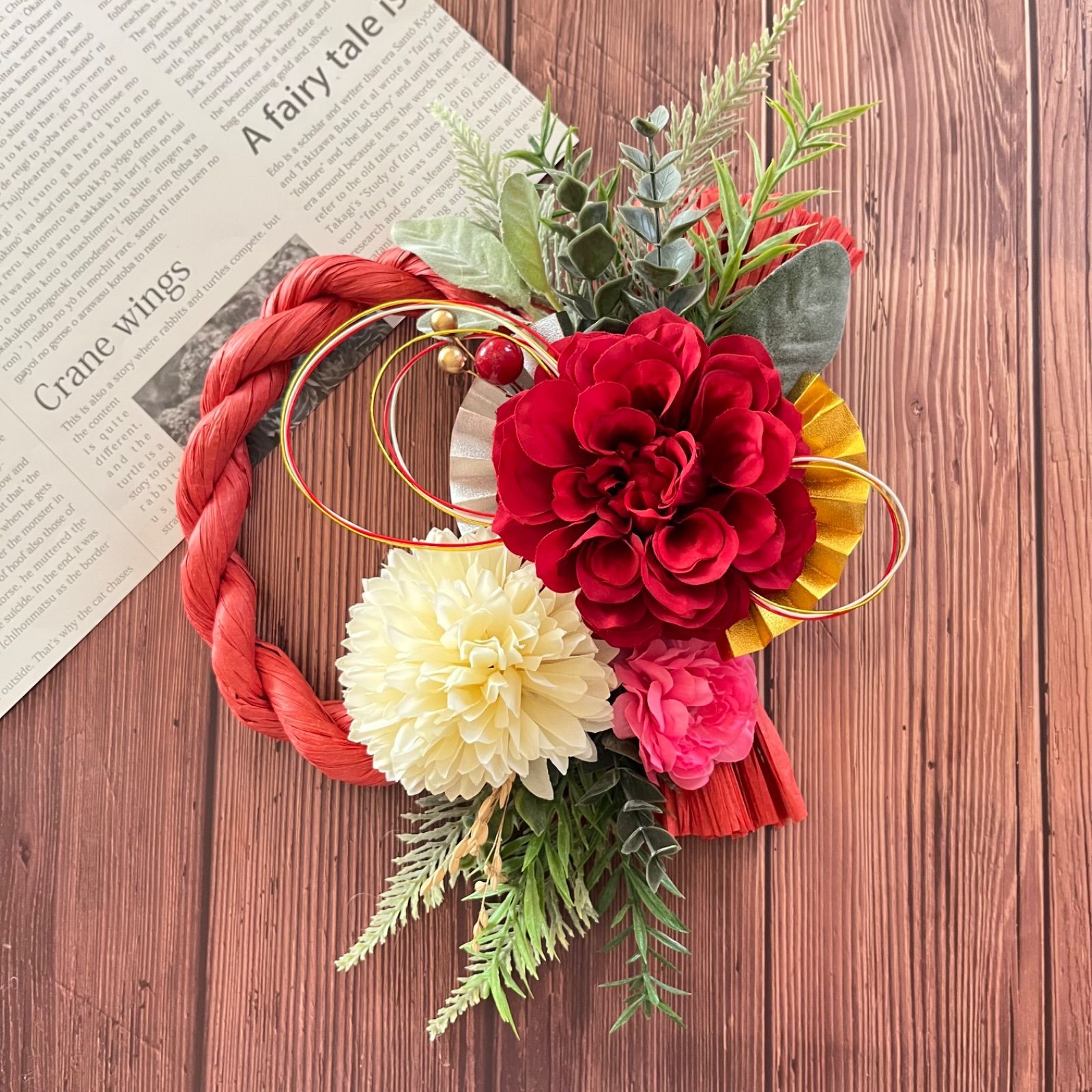 お正月リース♪No.10 しめ縄リース お正月リース No.10 【公式通販】