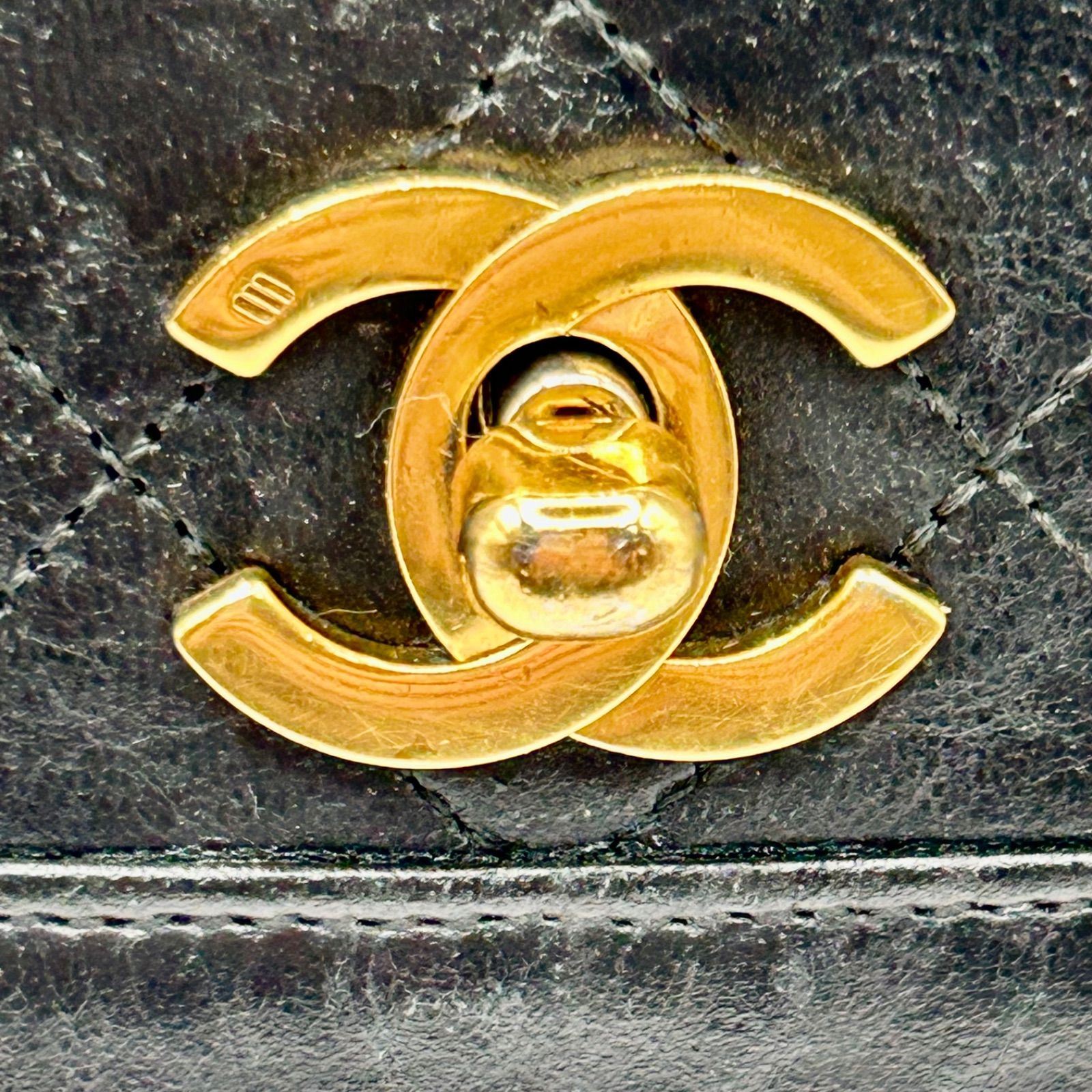 ハルミ♡シャネル　マトラッセ　ラムスキン　ターンロック　チェーン CHANEL】シャネル マトラッセ ショルダーバッグ ラムスキン