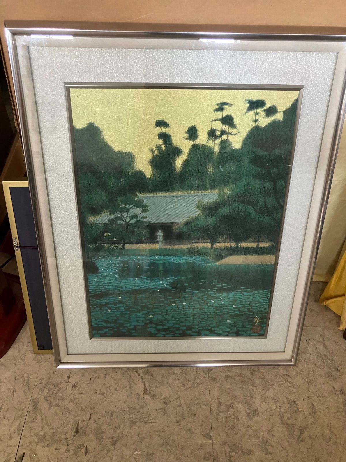 平山郁夫 浄瑠璃寺 復刻215|250