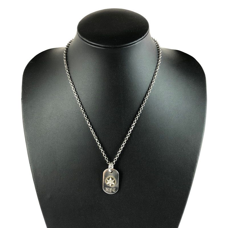 CHROME HEARTS RAISED DOGTAG NYC限定 ネックレス