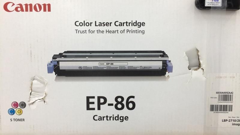 CANON EP-86 黒 純正品 CN-EP-86BKJ
