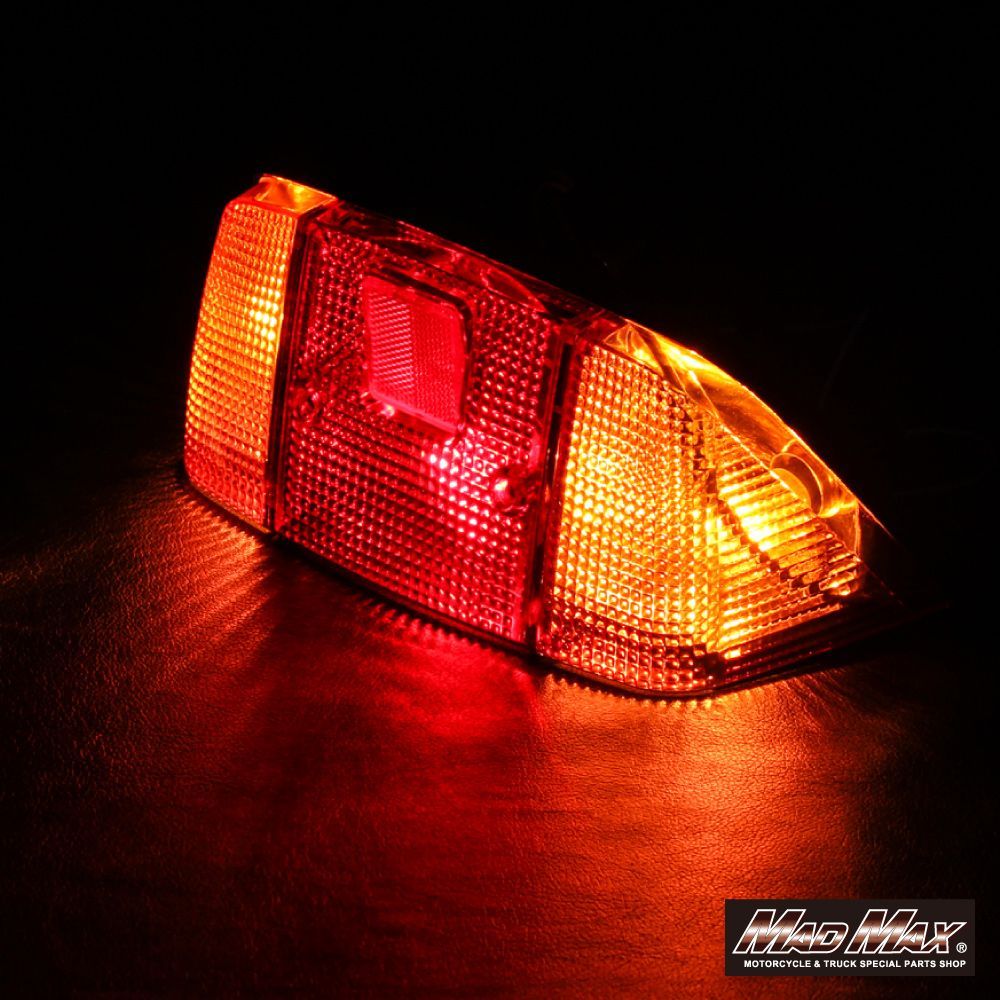 CBX400F 純正タイプ テールランプASSY レッド/オレンジ - メルカリ