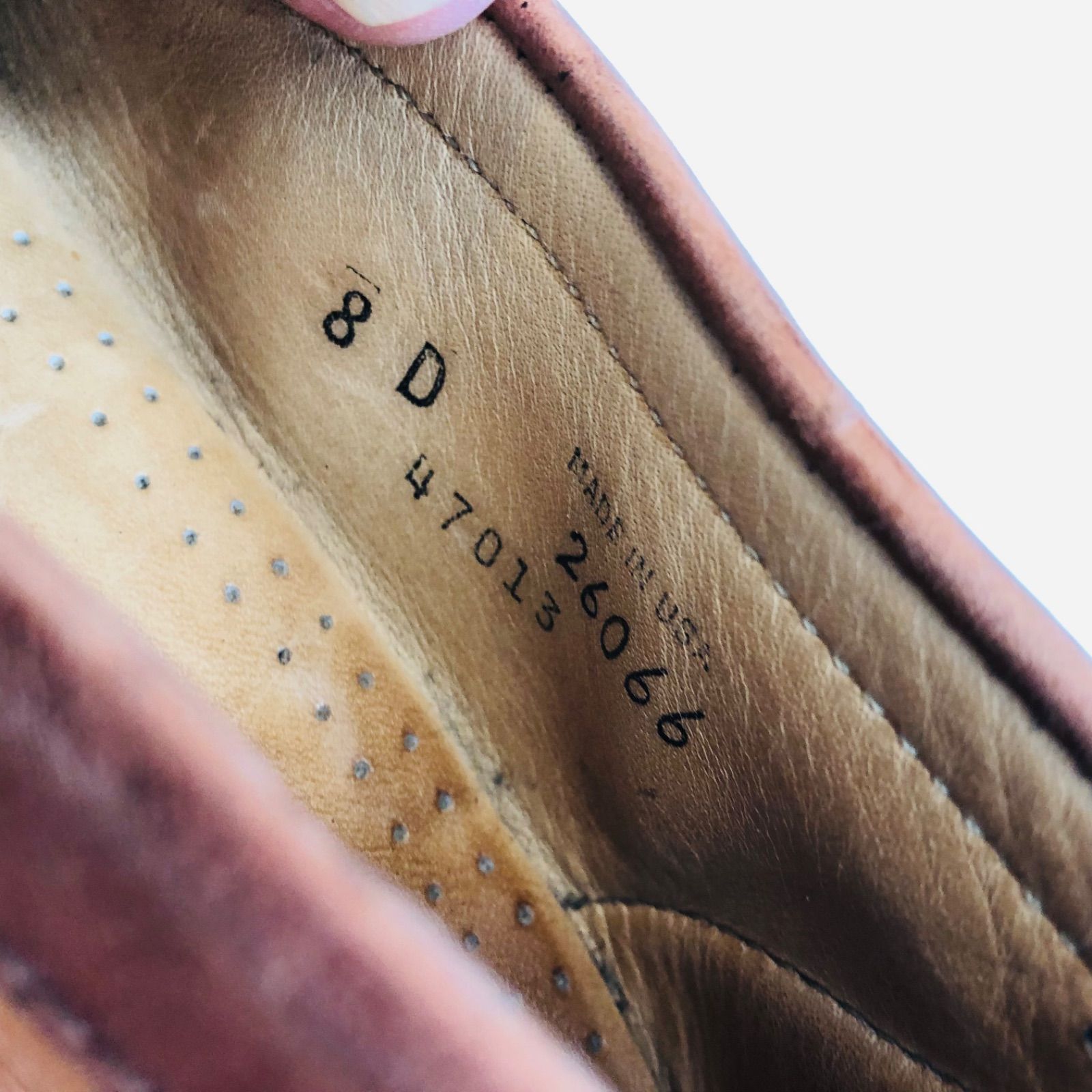 アレンエドモンズ Allen Edmonds MADE IN U.S.A. 本革レザー レザー 