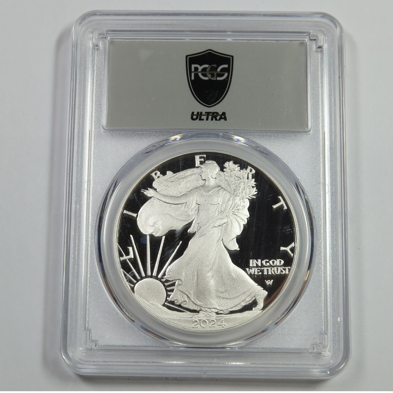 2025 W PCGS ULTRA PR70 PROOF DCAM 1 oz Silver American Eagle SAE $1