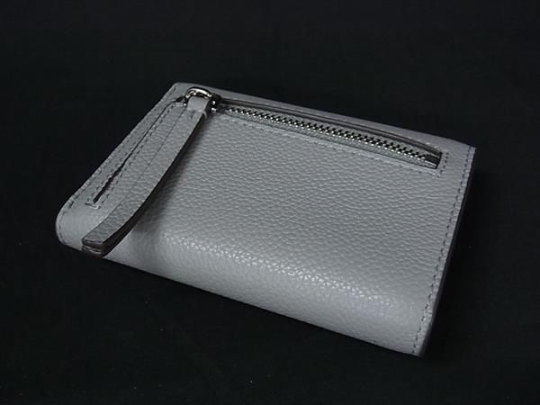 □極美品□ TORY BURCH トリーバーチ ロビンソン レザー 三つ折り 財布