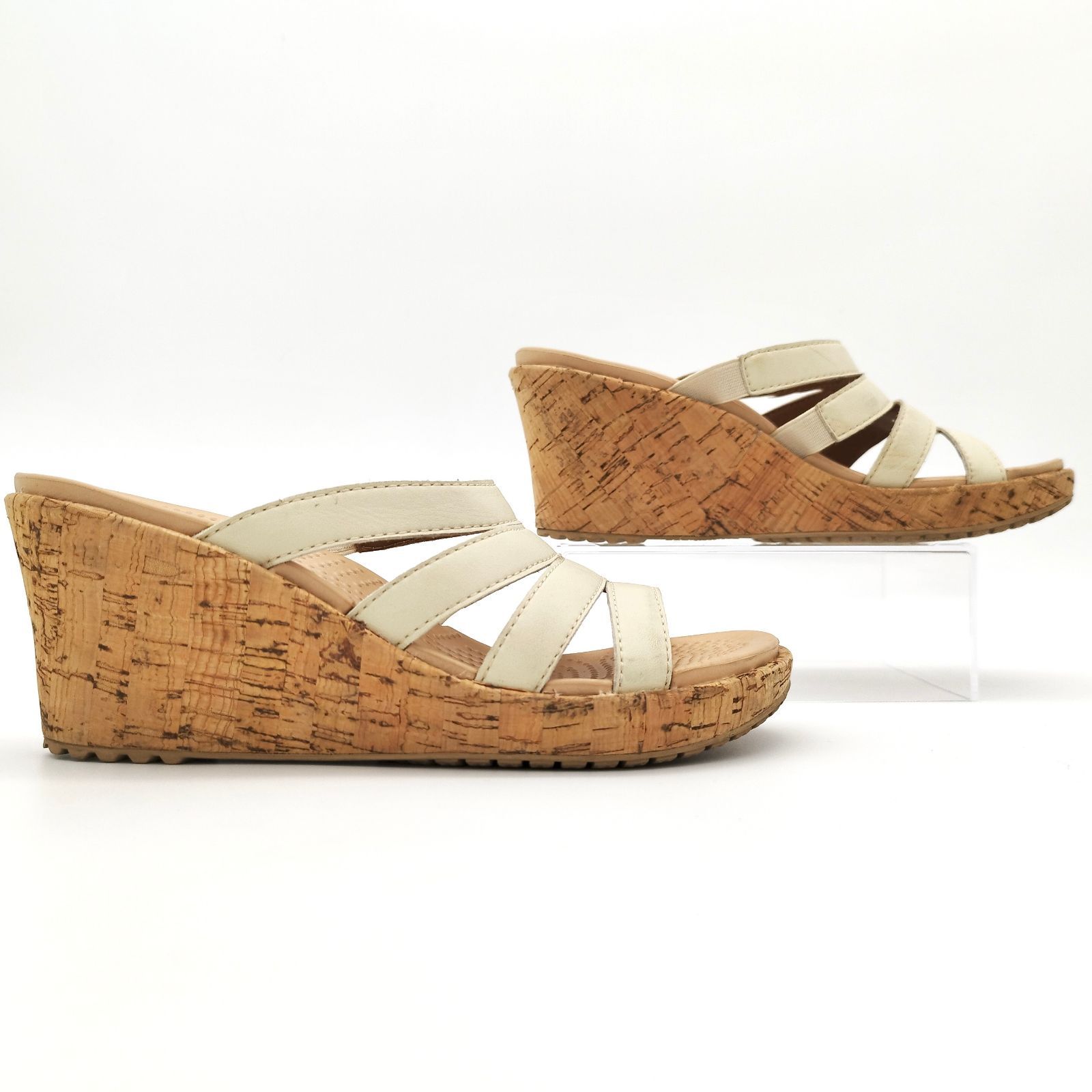 ☆極美品☆ crocs クロックス サンダル コルク ウェッジソール