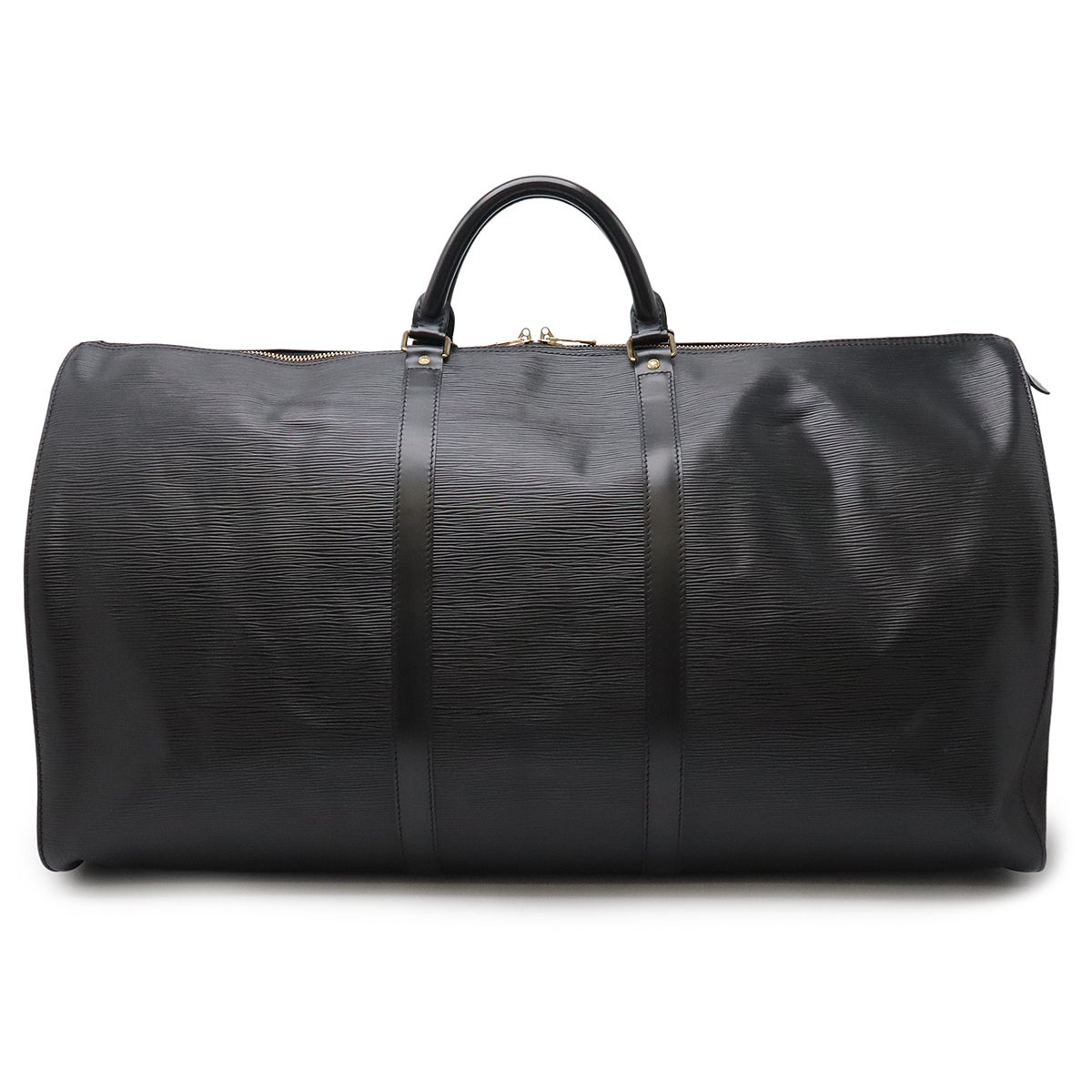 LOUIS VUITTON ルイ ヴィトン エピ キーポル60 ボストンバッグ 旅行カバン トラベルバッグ トラベルボストン ノワール ブラック 黒 M42942