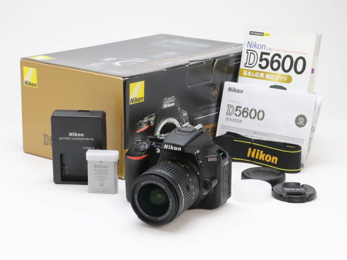 Nikon D5600 18-55 VR レンズキット AA- (極上美品) Nikon Nikon D5600 18-55 VR レンズキット AA- (極上美品) Nikon