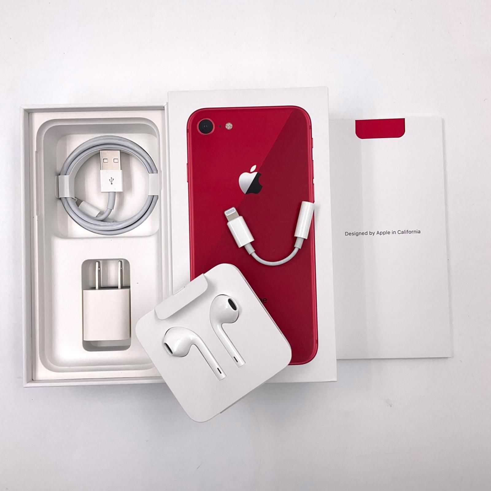 Apple iPhone 8 64GB RED SIMフリー 動作確認済 89% 【全額返金保証