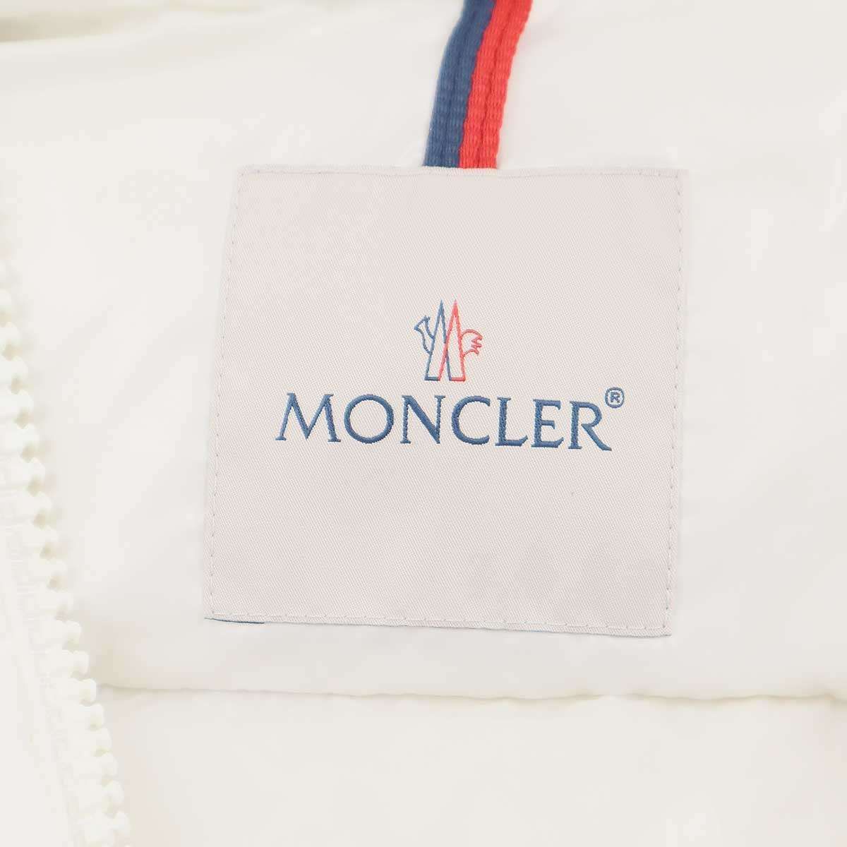 MONCLER モンクレール LAICHE ファーダウンジャケット ホワイト 00