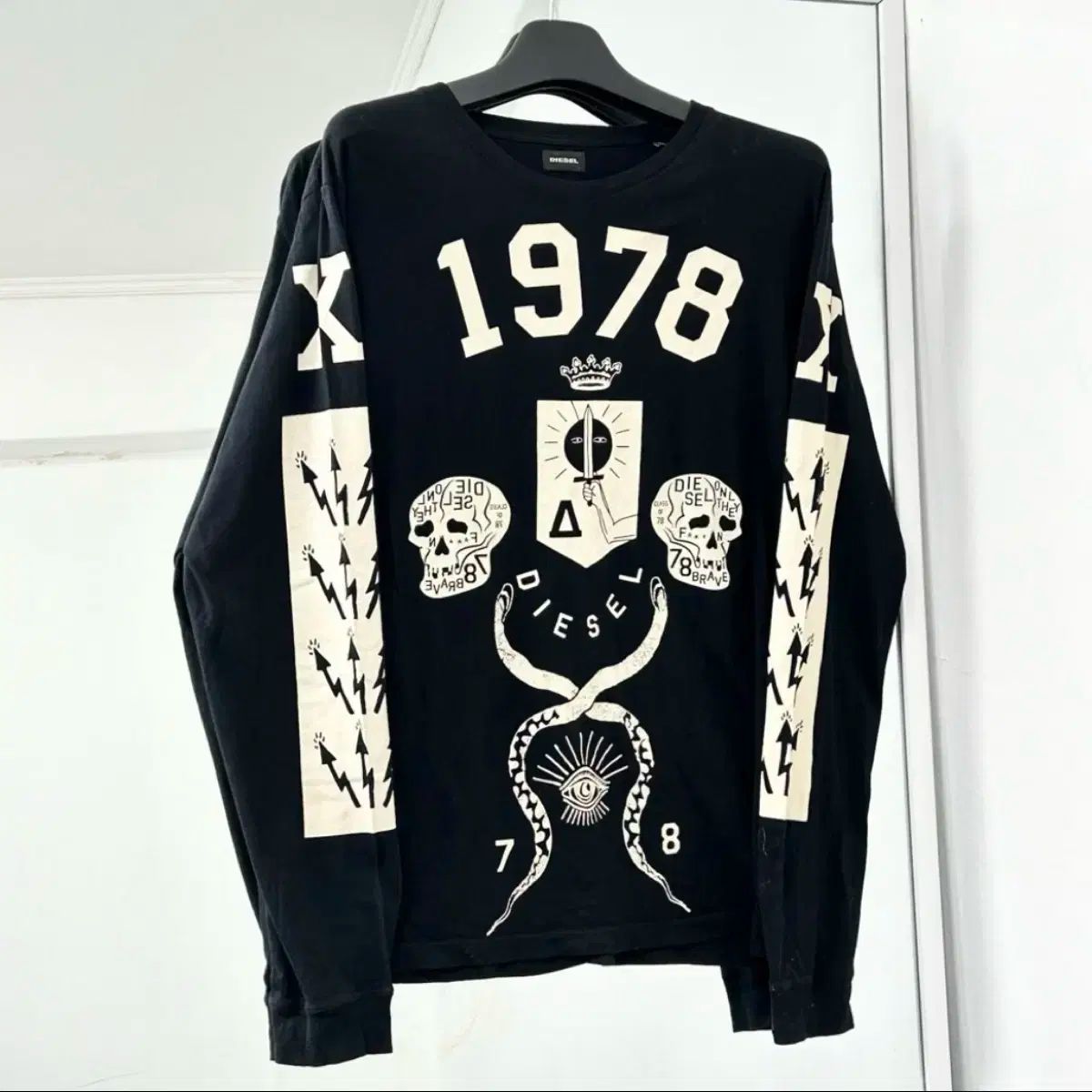 【雷市場（ポンジャン）商品韓国直送】 diesel 長袖 ロングスリーブ