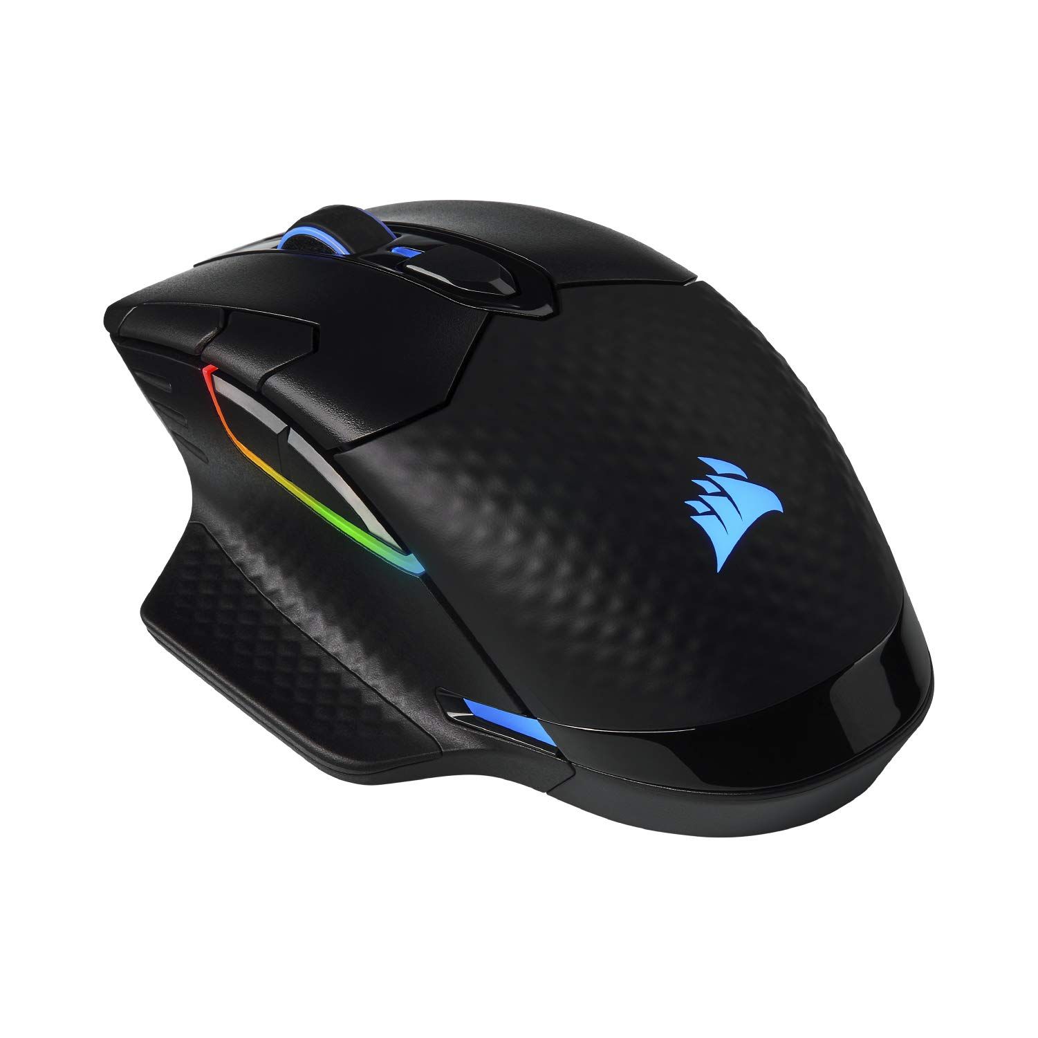 CORSAIR DARK CORE RGB PRO SE Wireless ゲーミングマウス Bluetooth/有線/無線 RGB搭載 Qi対応 CH-9315511-AP MS430 [Qi充電対応モデル]