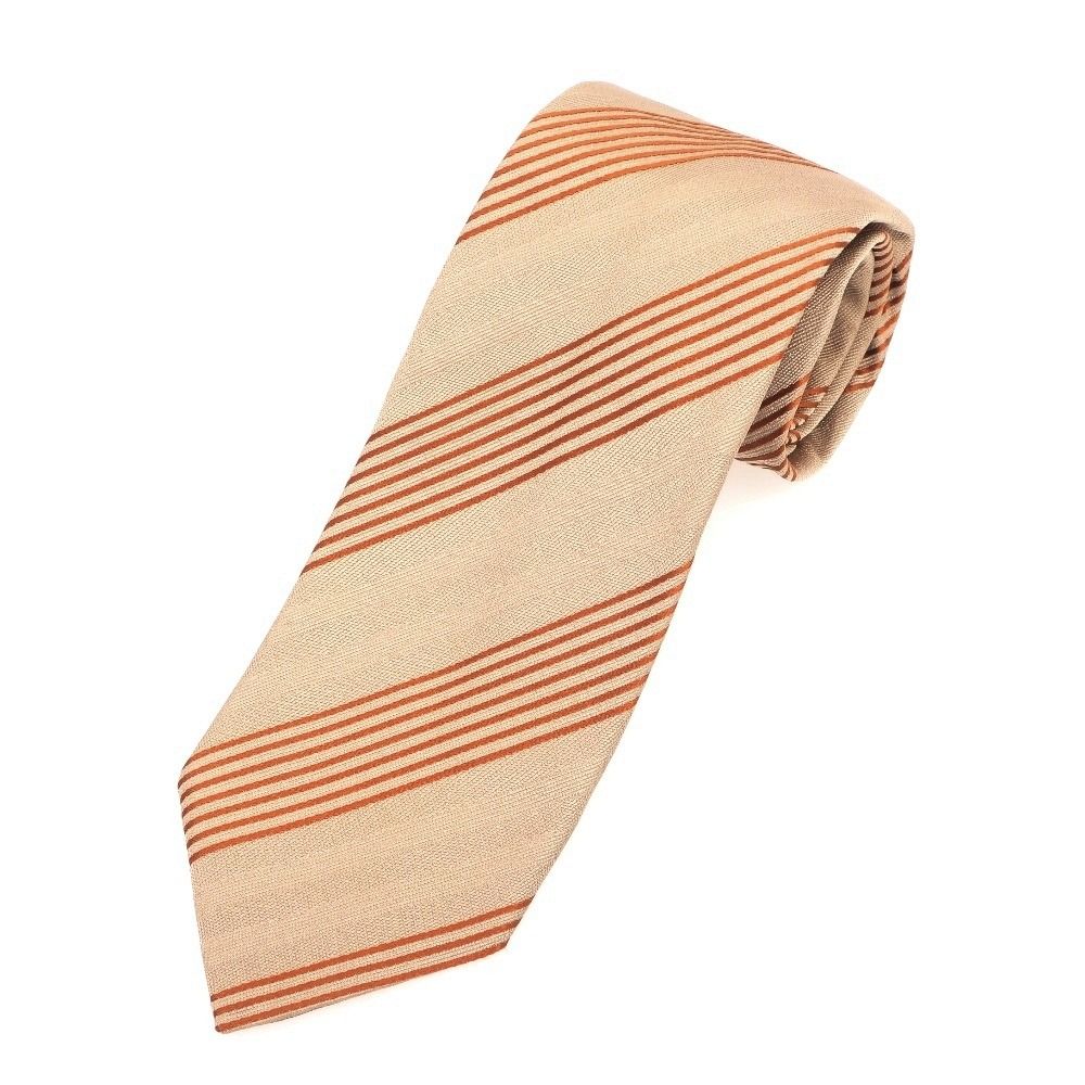 TIE YOUR TIE シルクストライプネクタイ 美品 TIE YOUR TIE