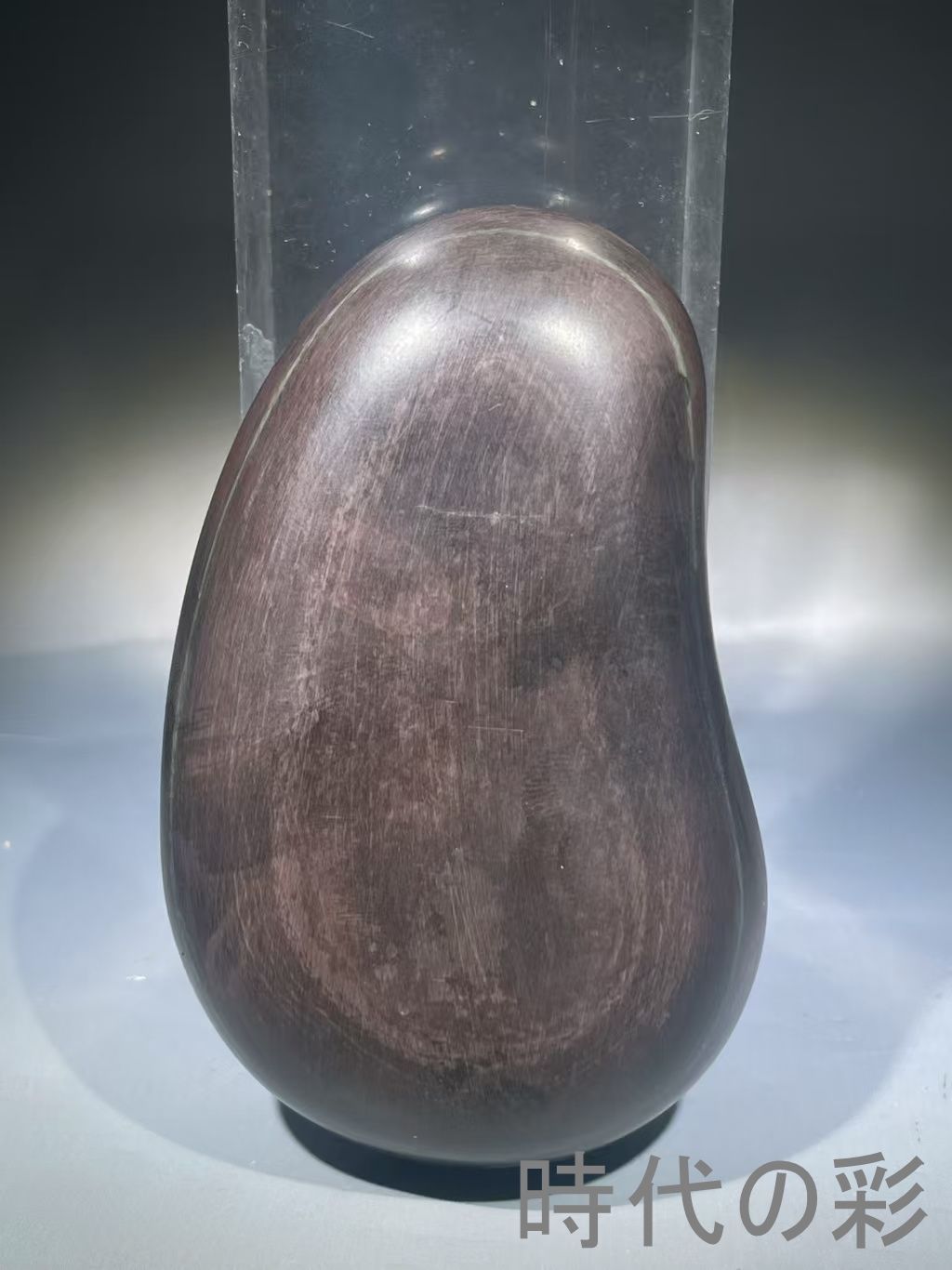 中国古美術 在銘 福豆石盒三体套硯 古硯 端渓 唐硯 老坑 唐物 すずり 古玩 書道具 文房四宝 書家R07092412