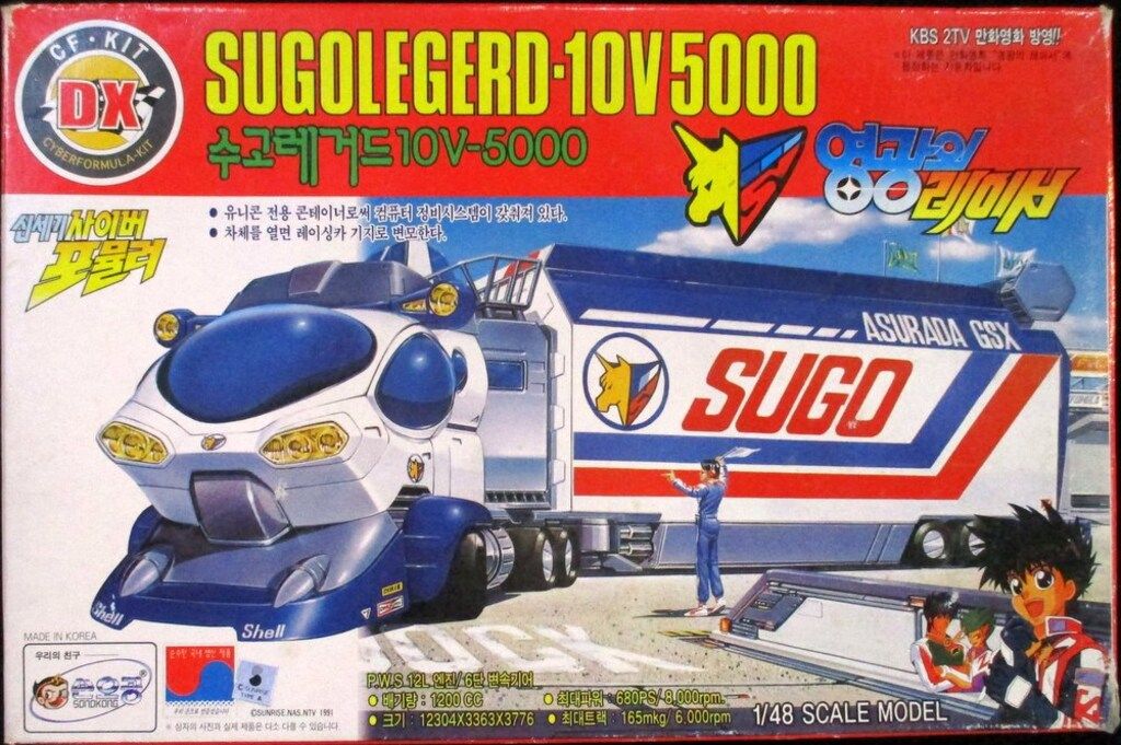 ソノコン 韓国版パッケージ スゴウアスラーダチーム トランスポーター スゴウレガード