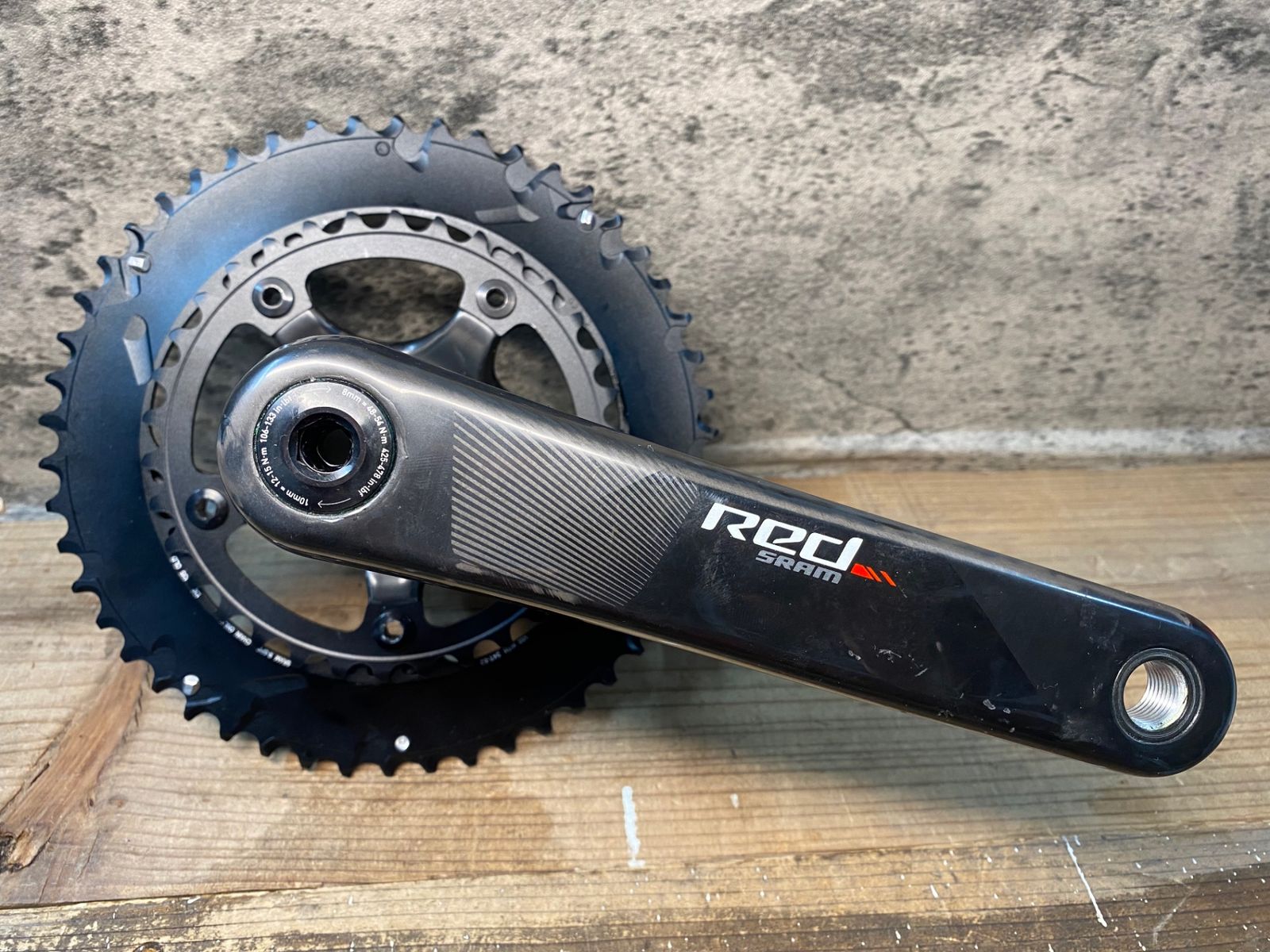 IT862 スラム SRAM RED 22 クランクセット 175mm 50/34T BCD110 GXP