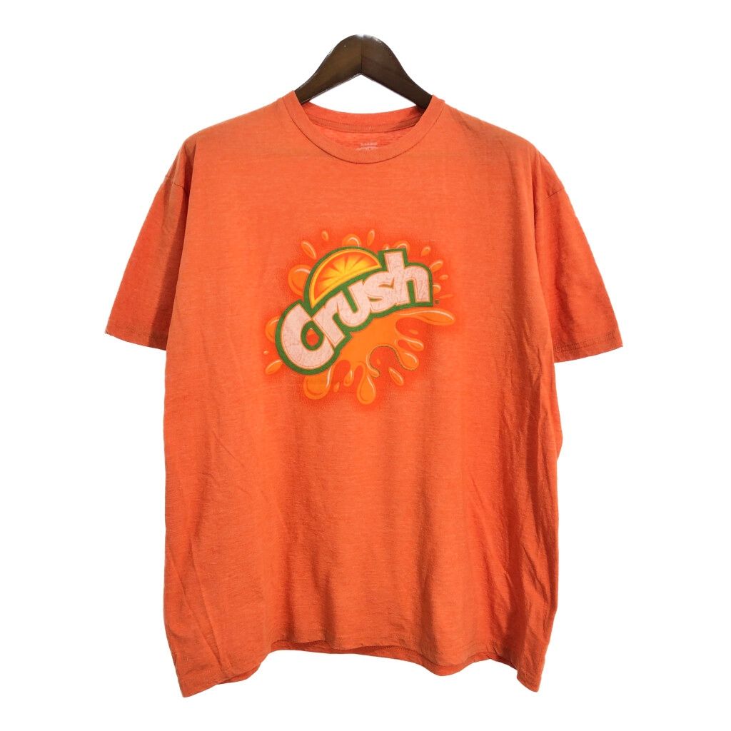 【激レア】SSUR サー バックプリント XL USA製 蛍光オレンジ 名作 Crush ロゴ Tシャツ オレンジ(メンズ X-LARGE)中古 古着 U1558 - メルカリ