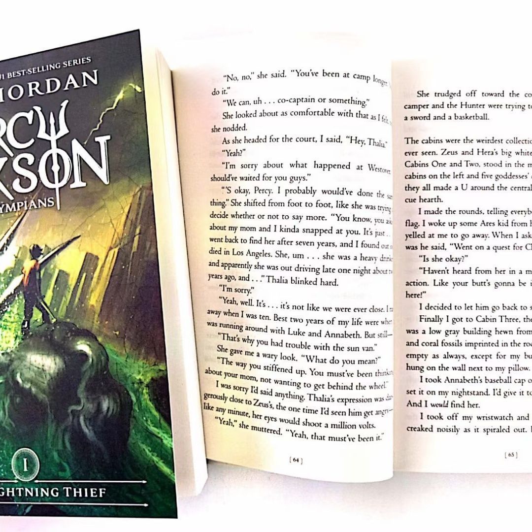 Percy Jackson 5冊セット　洋書　英語勉強　英語絵本 英語絵本 絵本勉強percy jackson and the olympians 5冊 洋書